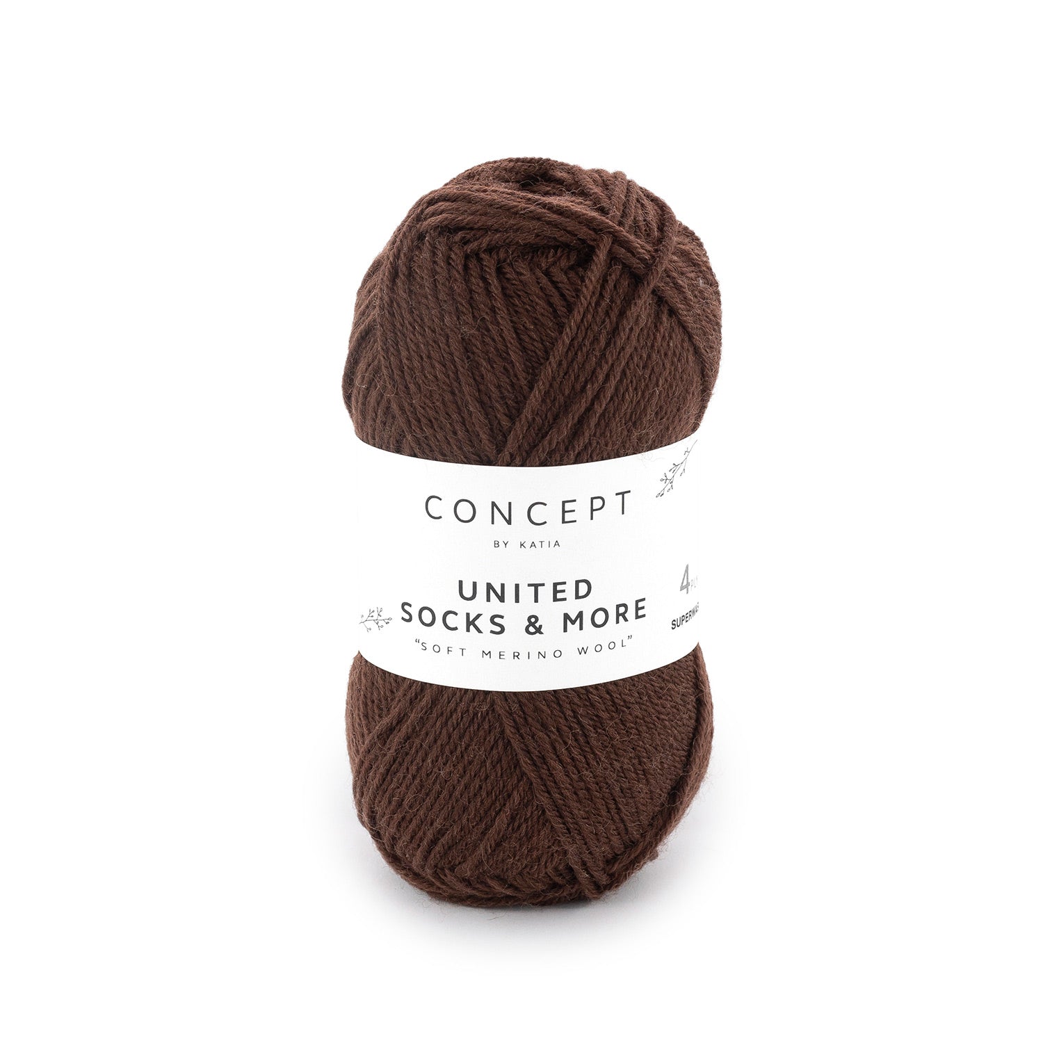 katia United Socks & More. 75%Merino superwash 25% Polyamid