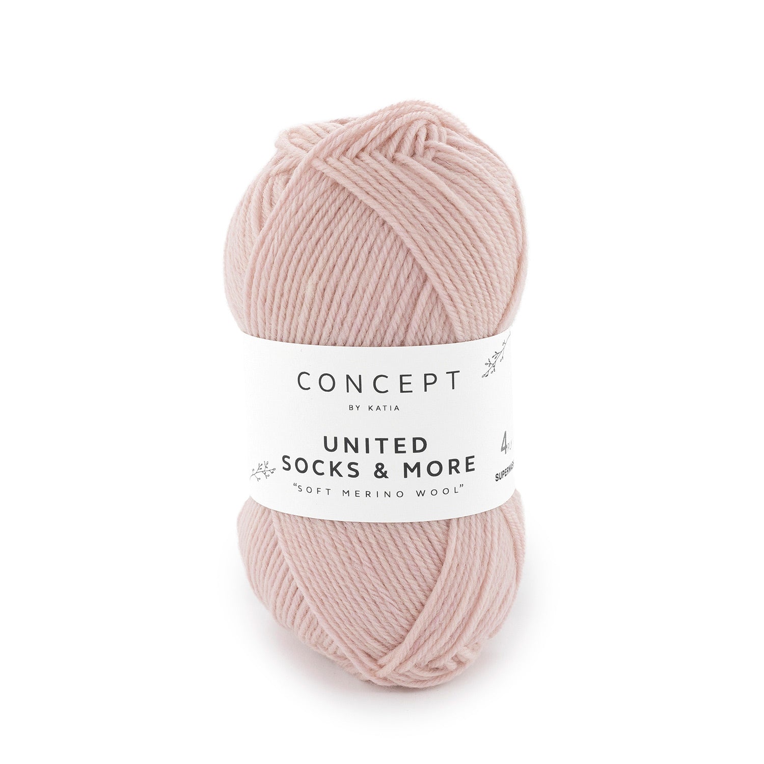 katia United Socks & More. 75%Merino superwash 25% Polyamid