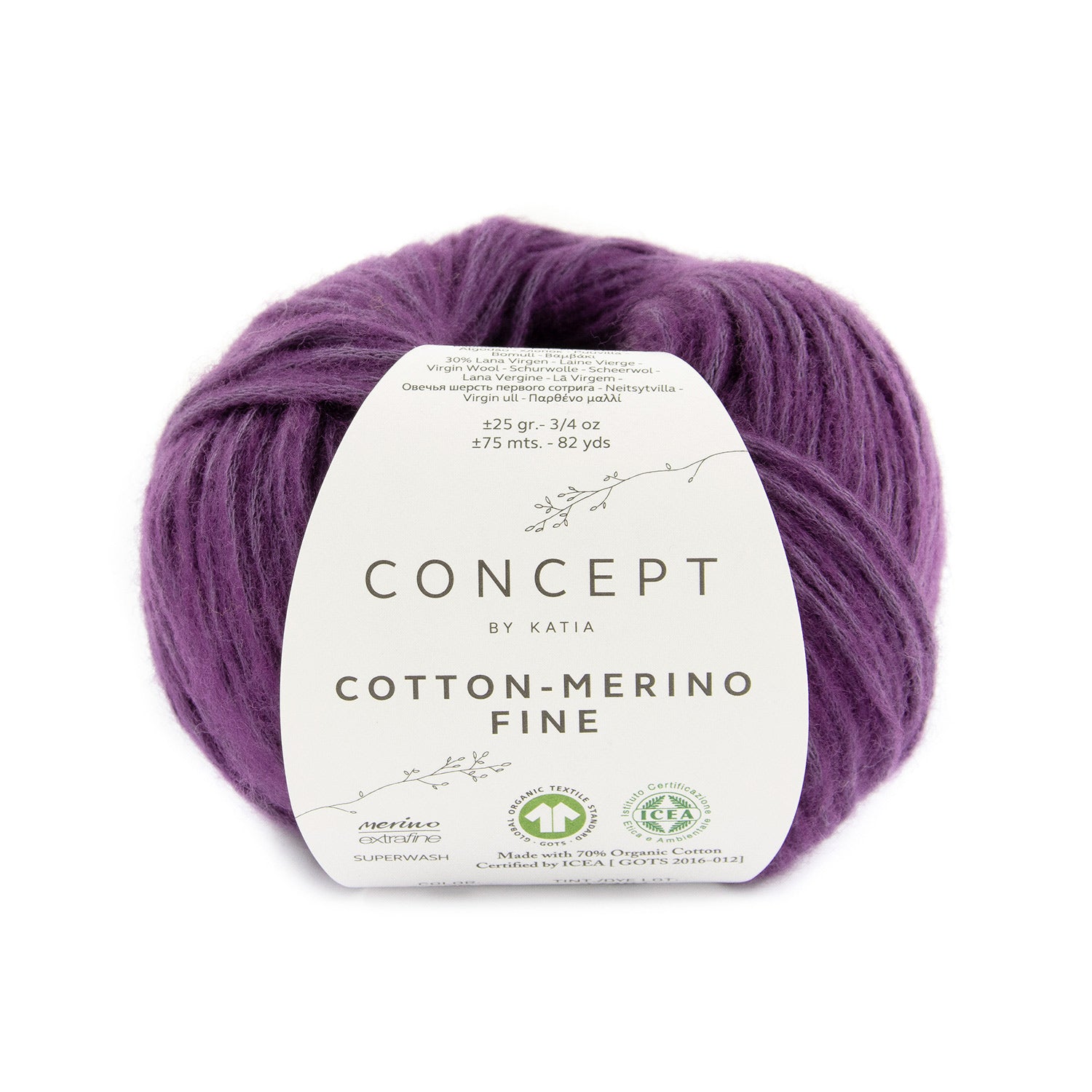 Concept by Katia - Cotton merino fine by Katia