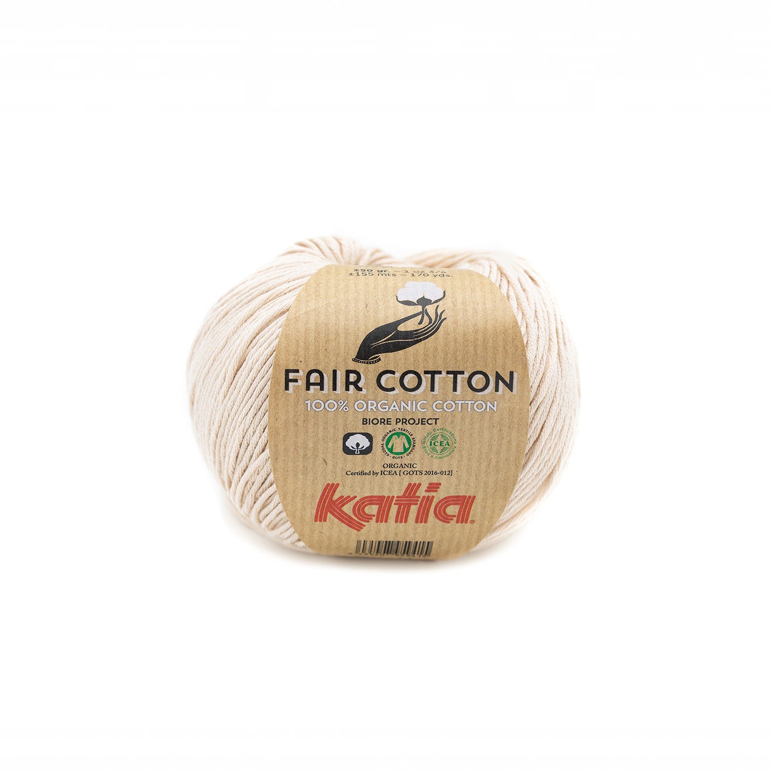 Fair cotton organic Katia by Katia