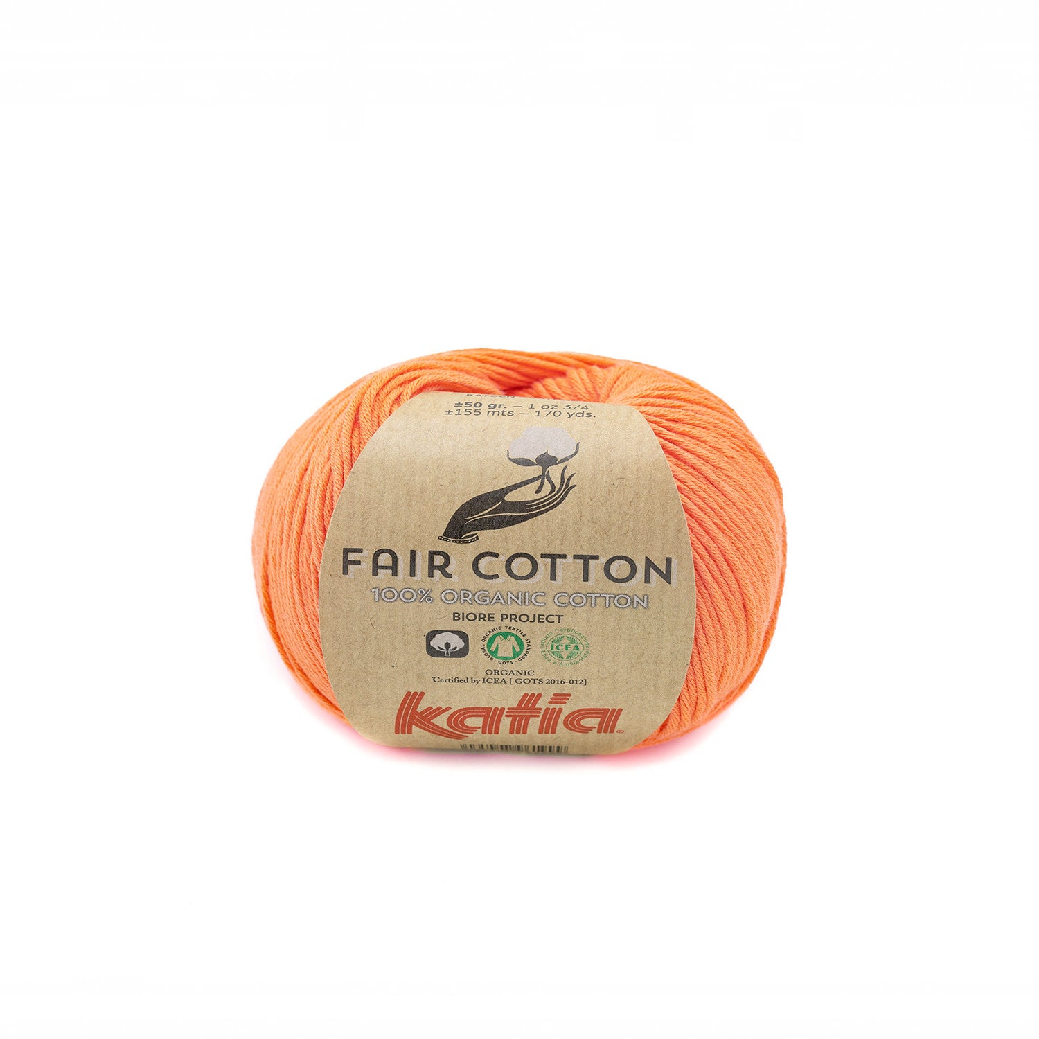 Fair cotton organic Katia by Katia