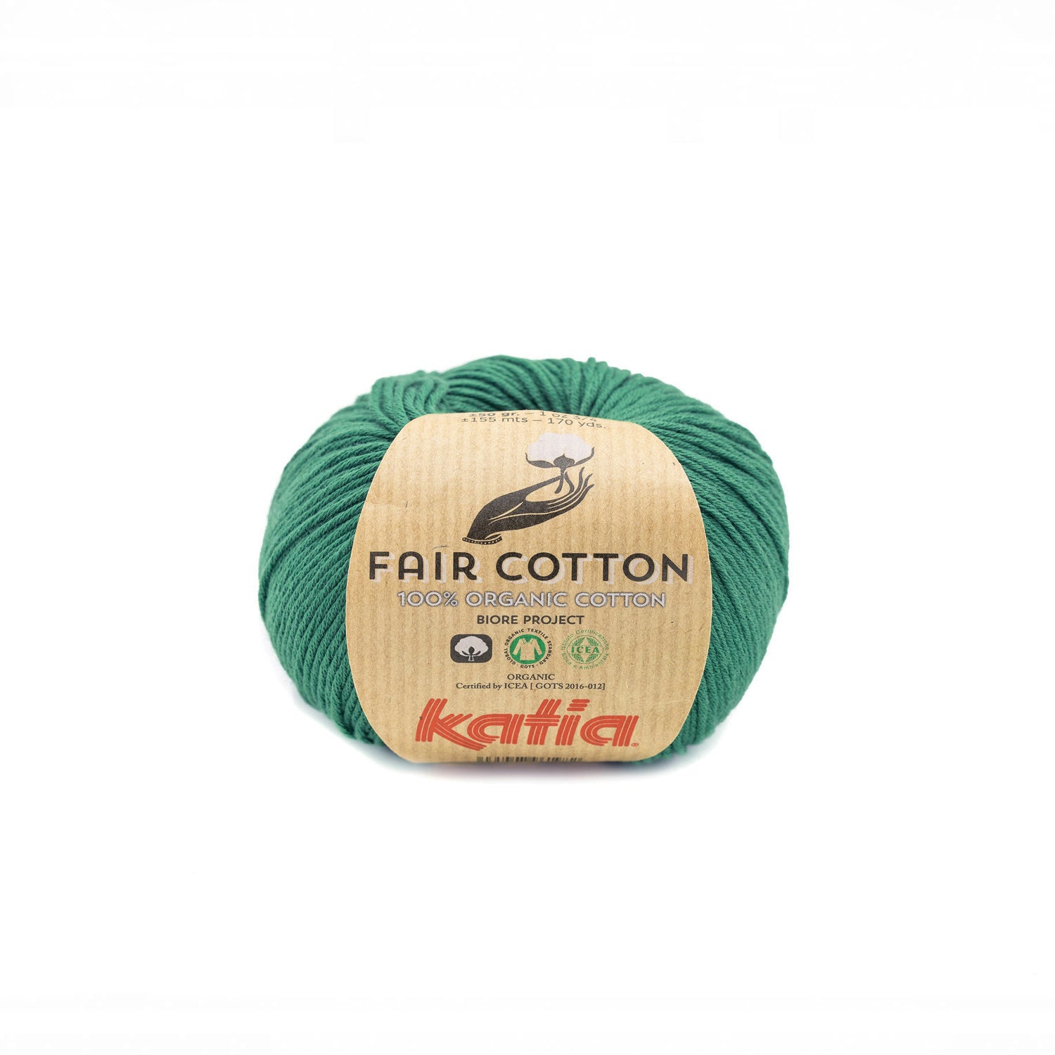 Fair cotton organic Katia by Katia