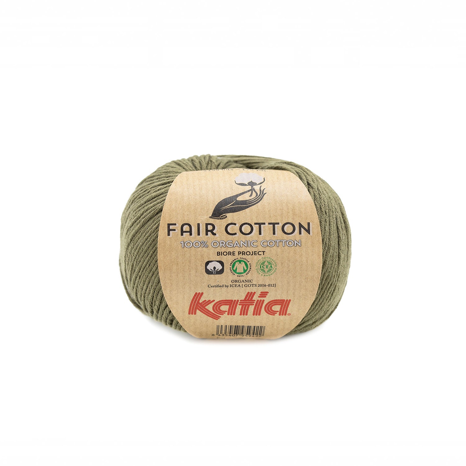 Fair cotton organic Katia by Katia