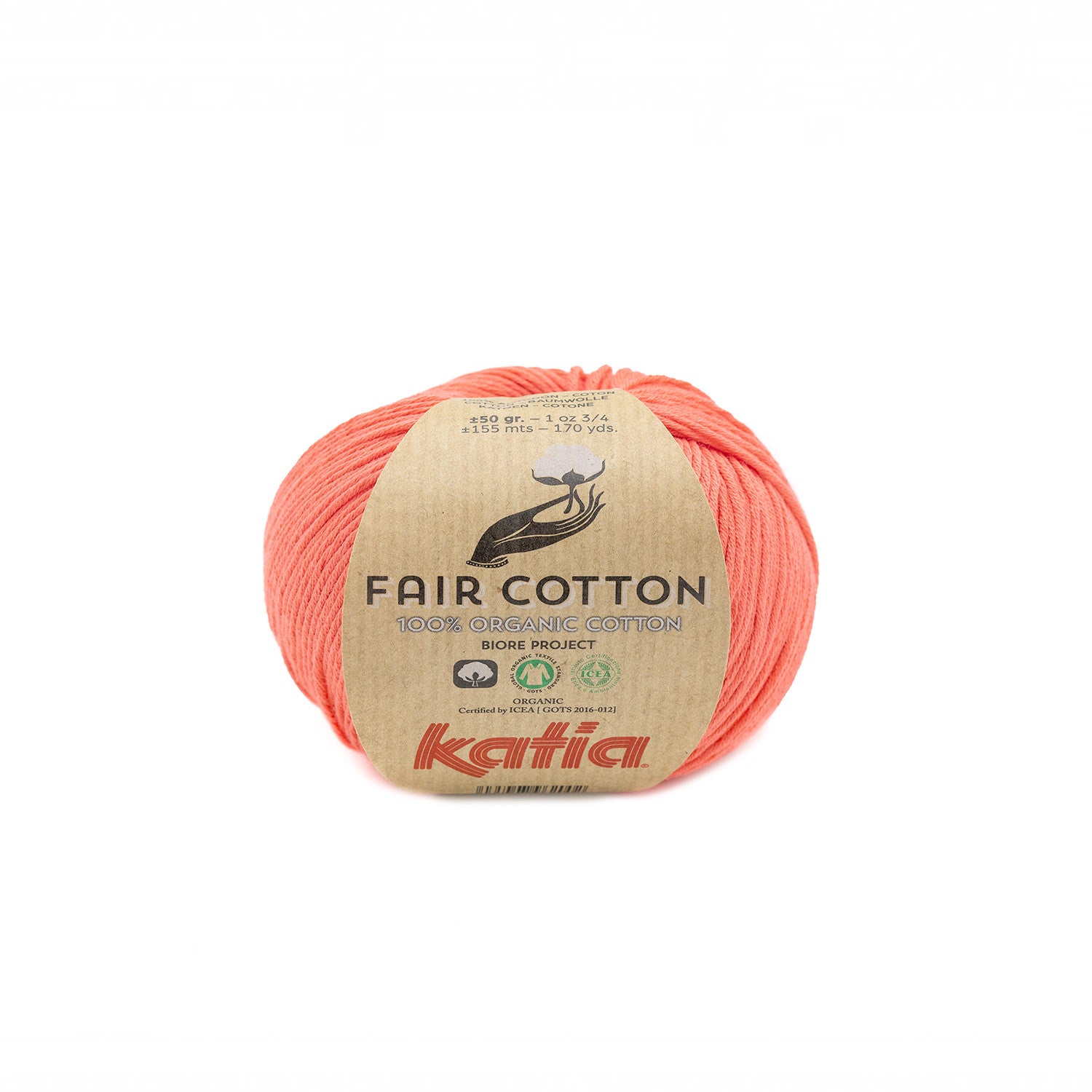 Fair cotton organic Katia by Katia