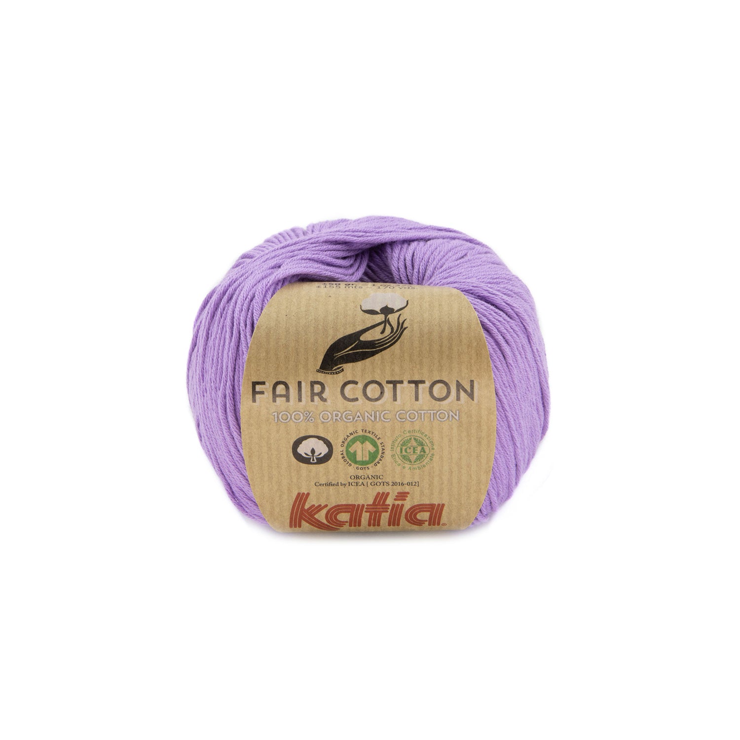Fair cotton organic Katia by Katia