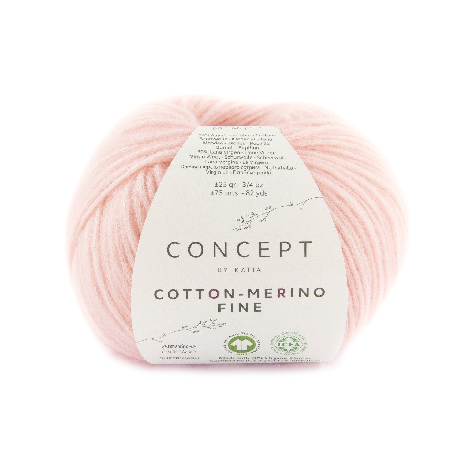 Concept by Katia - Cotton merino fine by Katia