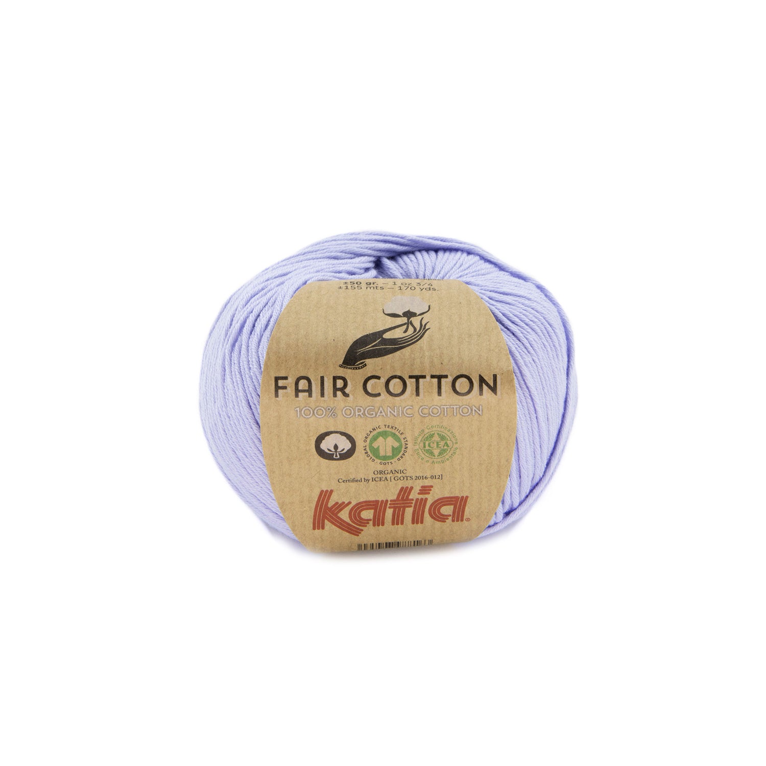 Fair cotton organic Katia by Katia
