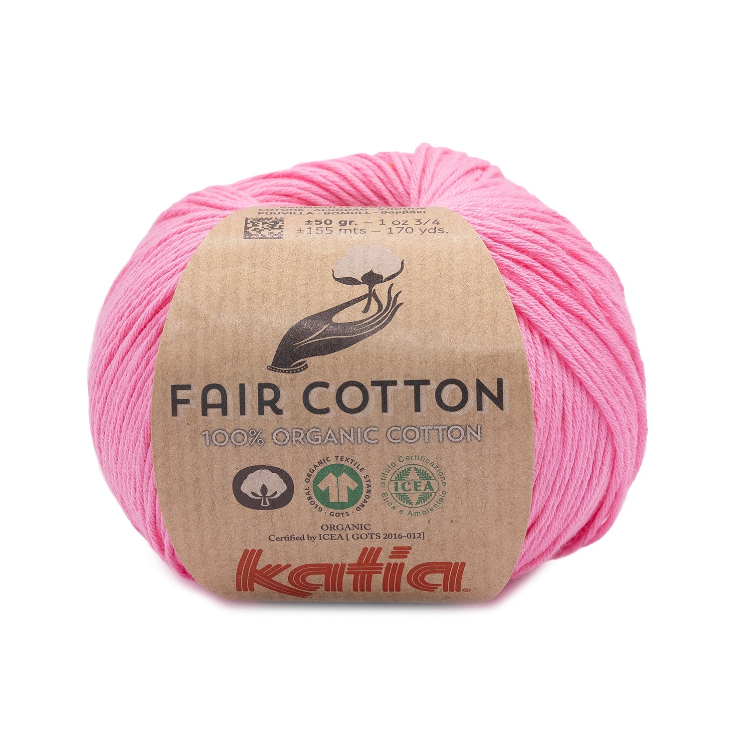 Fair cotton organic Katia by Katia