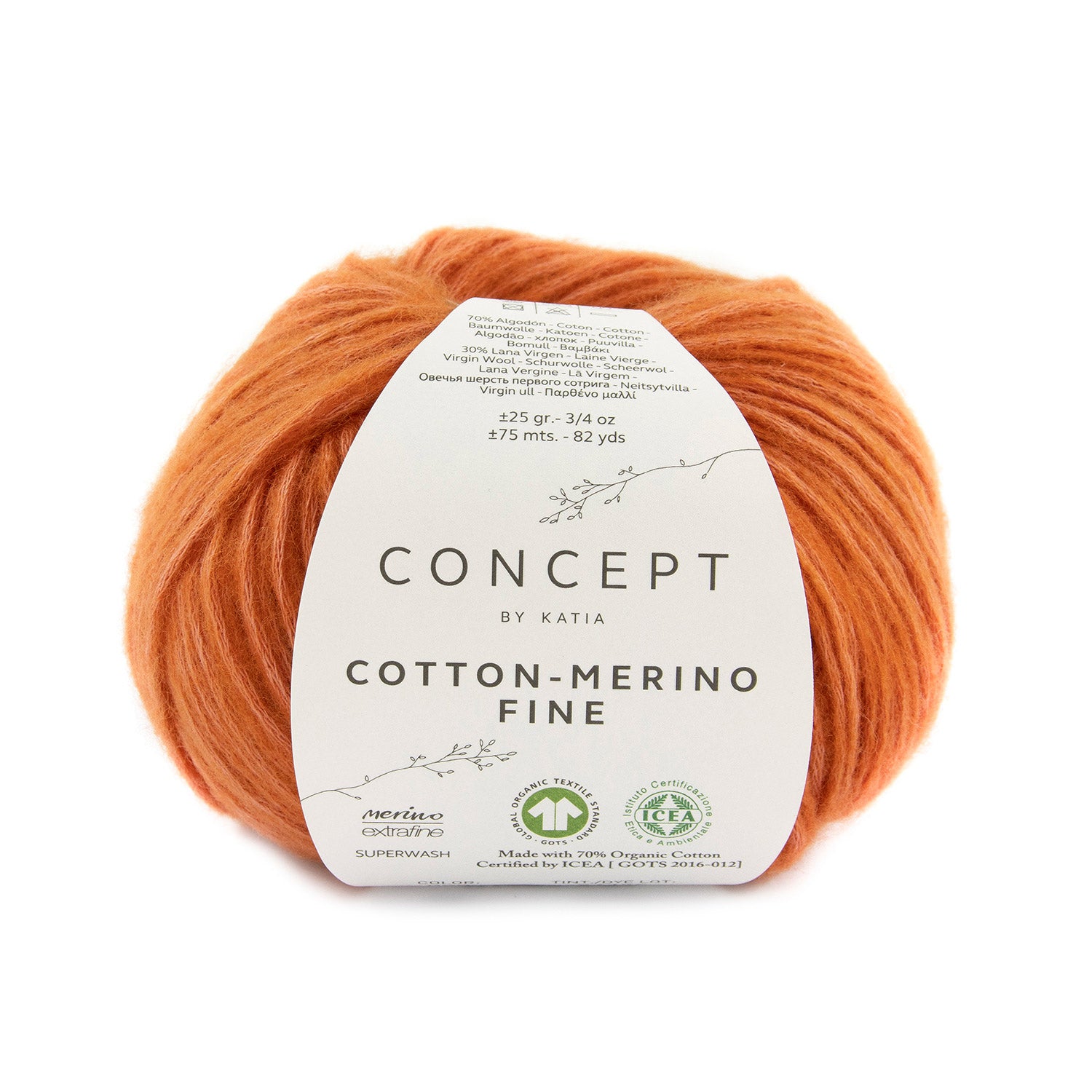 Concept by Katia - Cotton merino fine by Katia