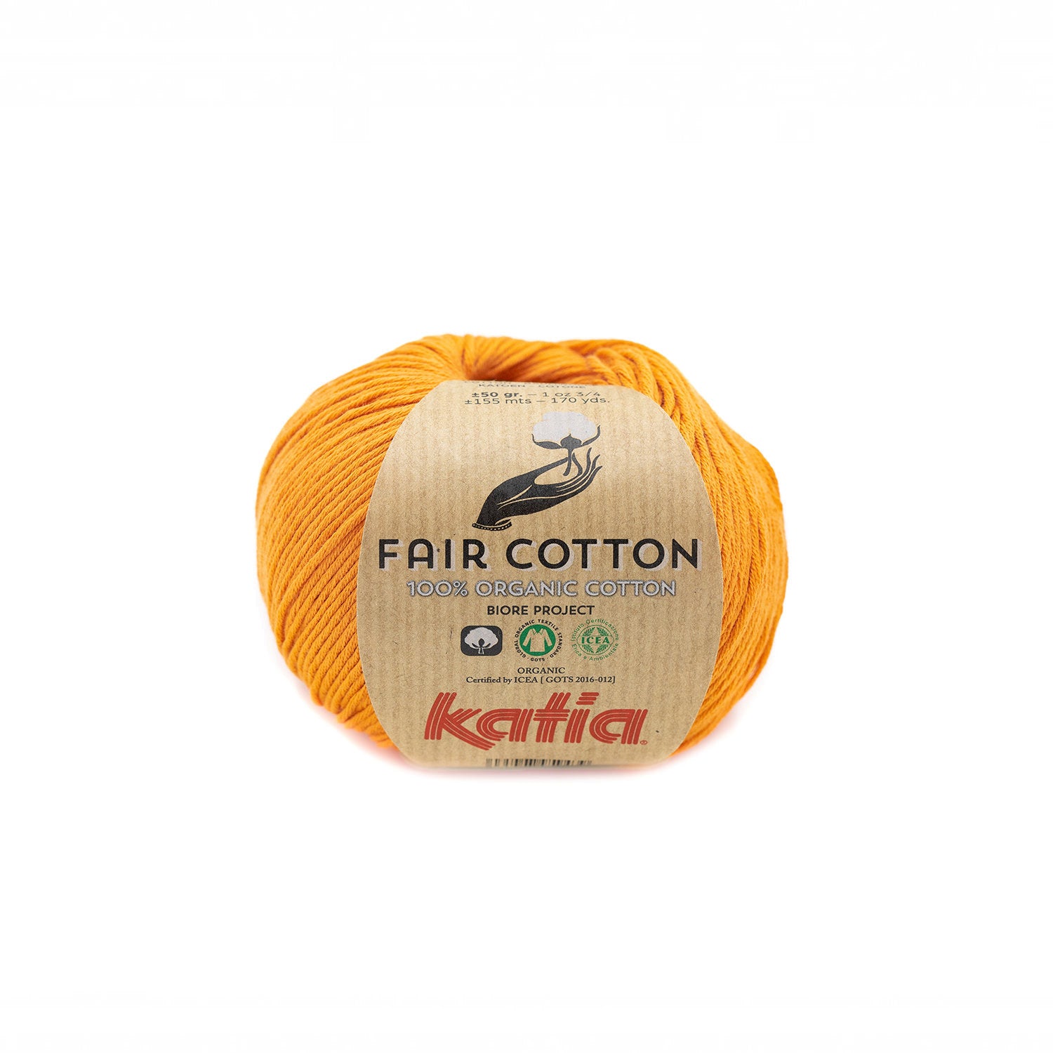 Fair cotton organic Katia by Katia
