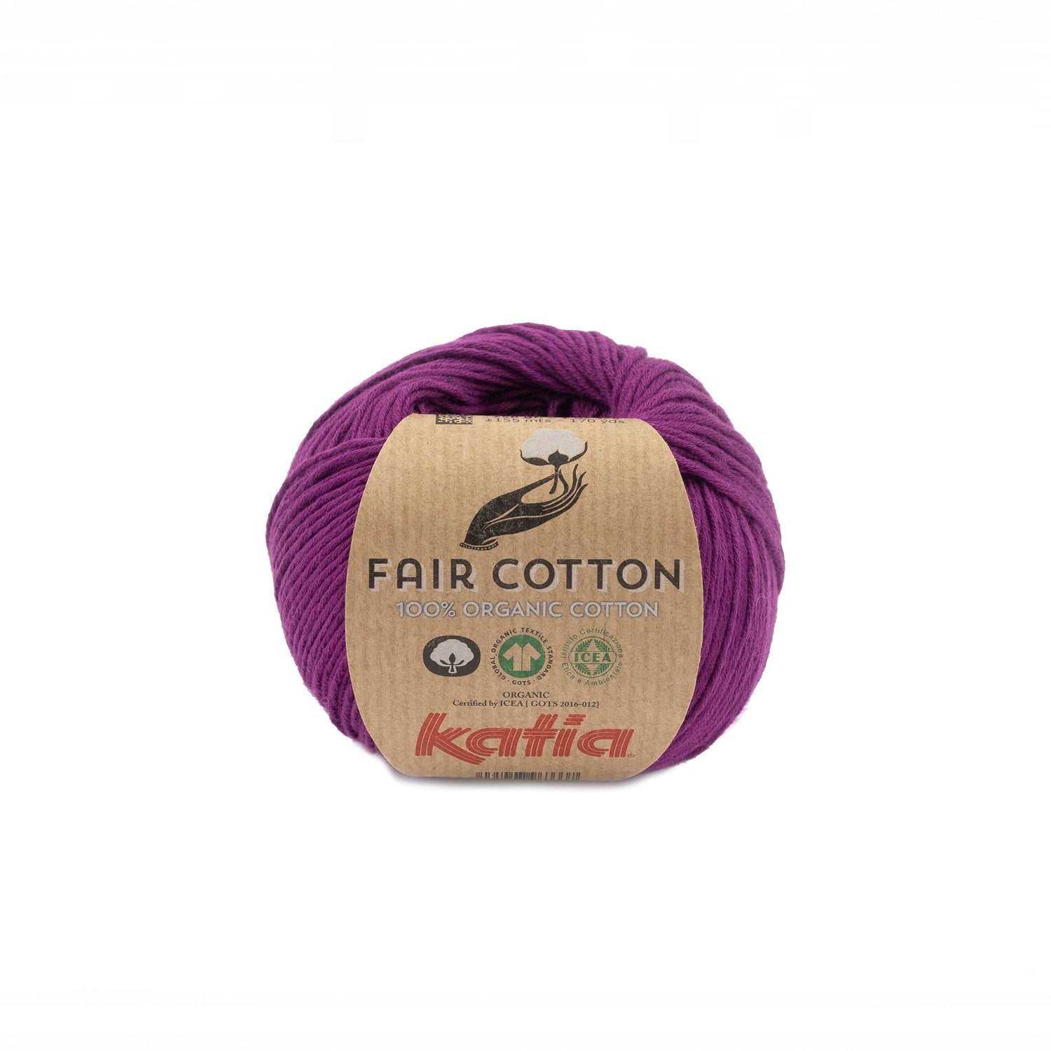Fair cotton organic Katia by Katia