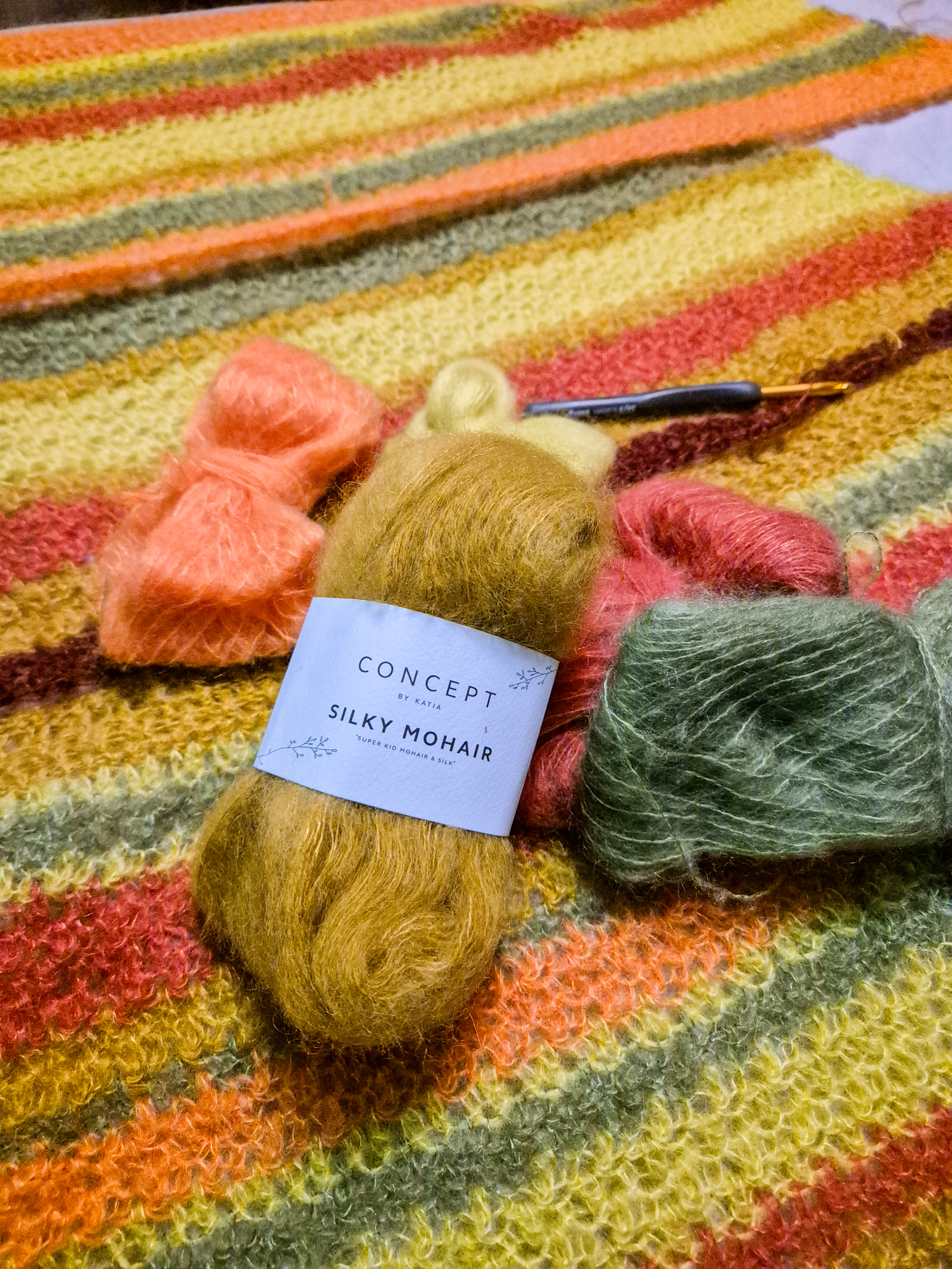 Katia Silky Mohair – ett luftigt garn med ovanlig balans