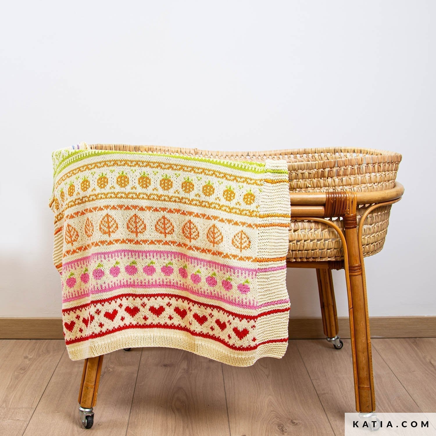 Sticka en färgsprakande trädgård – Rainbow Garden KAL 2026