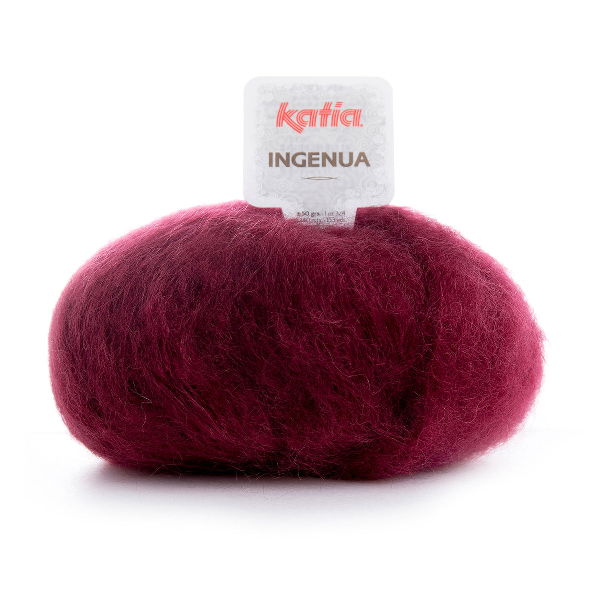 Ingenua 78% Mohair - 13% polyamid - 9% Merino