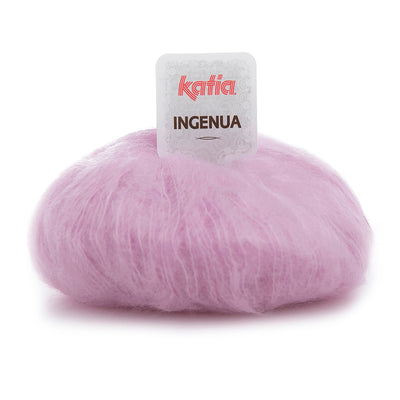Ingenua 78% Mohair - 13% polyamid - 9% Merino