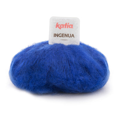 Ingenua 78% Mohair - 13% polyamid - 9% Merino