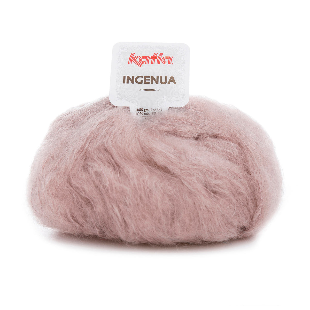 Ingenua 78% Mohair - 13% polyamid - 9% Merino