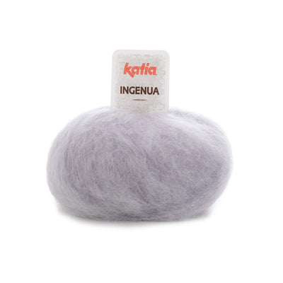 Ingenua 78% Mohair - 13% polyamid - 9% Merino