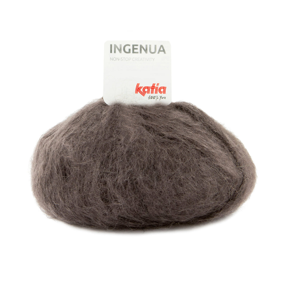 Ingenua 78% Mohair - 13% polyamid - 9% Merino