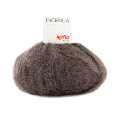 Ingenua 78% Mohair - 13% polyamid - 9% Merino