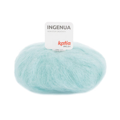 Ingenua 78% Mohair - 13% polyamid - 9% Merino