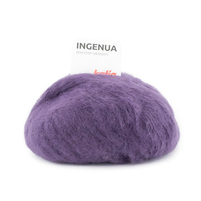 Ingenua 78% Mohair - 13% polyamid - 9% Merino