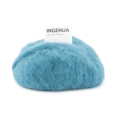 Ingenua 78% Mohair - 13% polyamid - 9% Merino