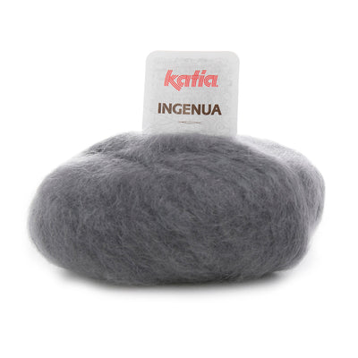 Ingenua 78% Mohair - 13% polyamid - 9% Merino