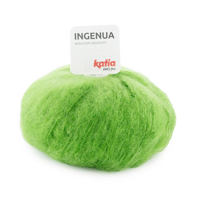Ingenua 78% Mohair - 13% polyamid - 9% Merino