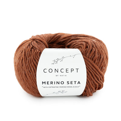 Merino Seta katia - 90% extrafine merino 10% Silke