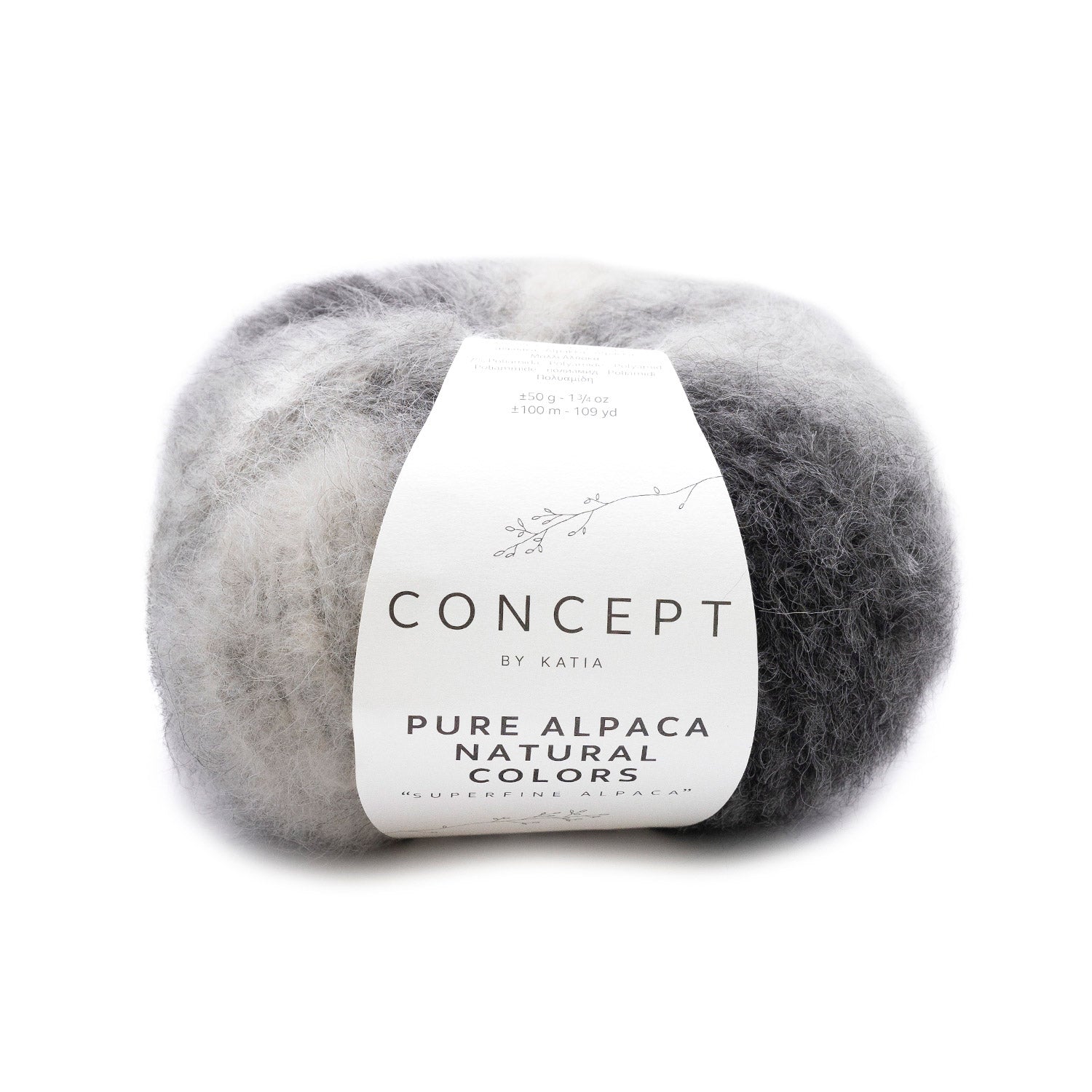 Concept by Katia - Pure alpaca natural colors by Katia