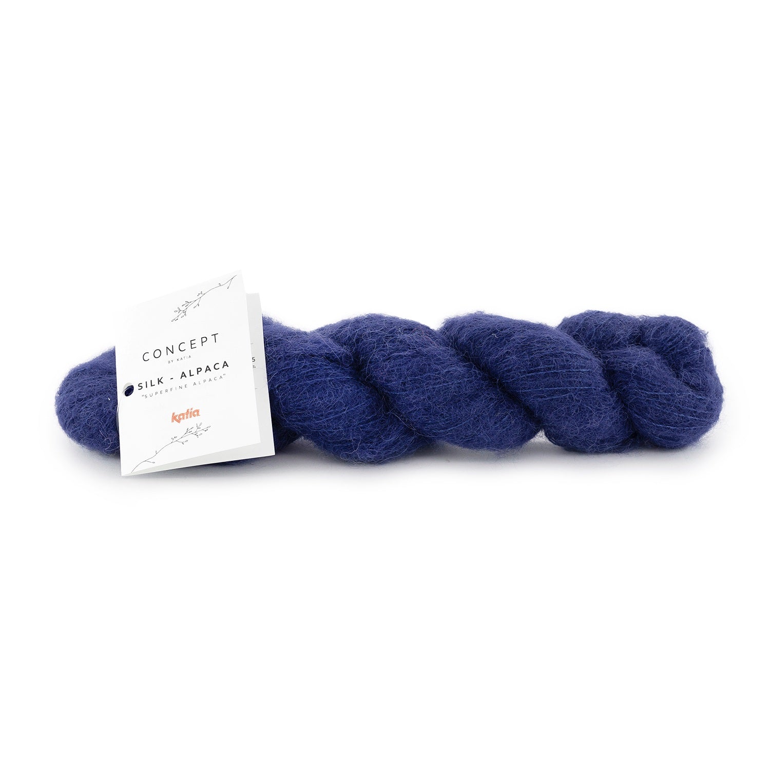 katia Silk-alpaca. 74% superfin alpaca 26% silke
