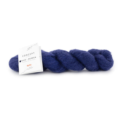 katia Silk-alpaca. 74% superfin alpaca 26% silke