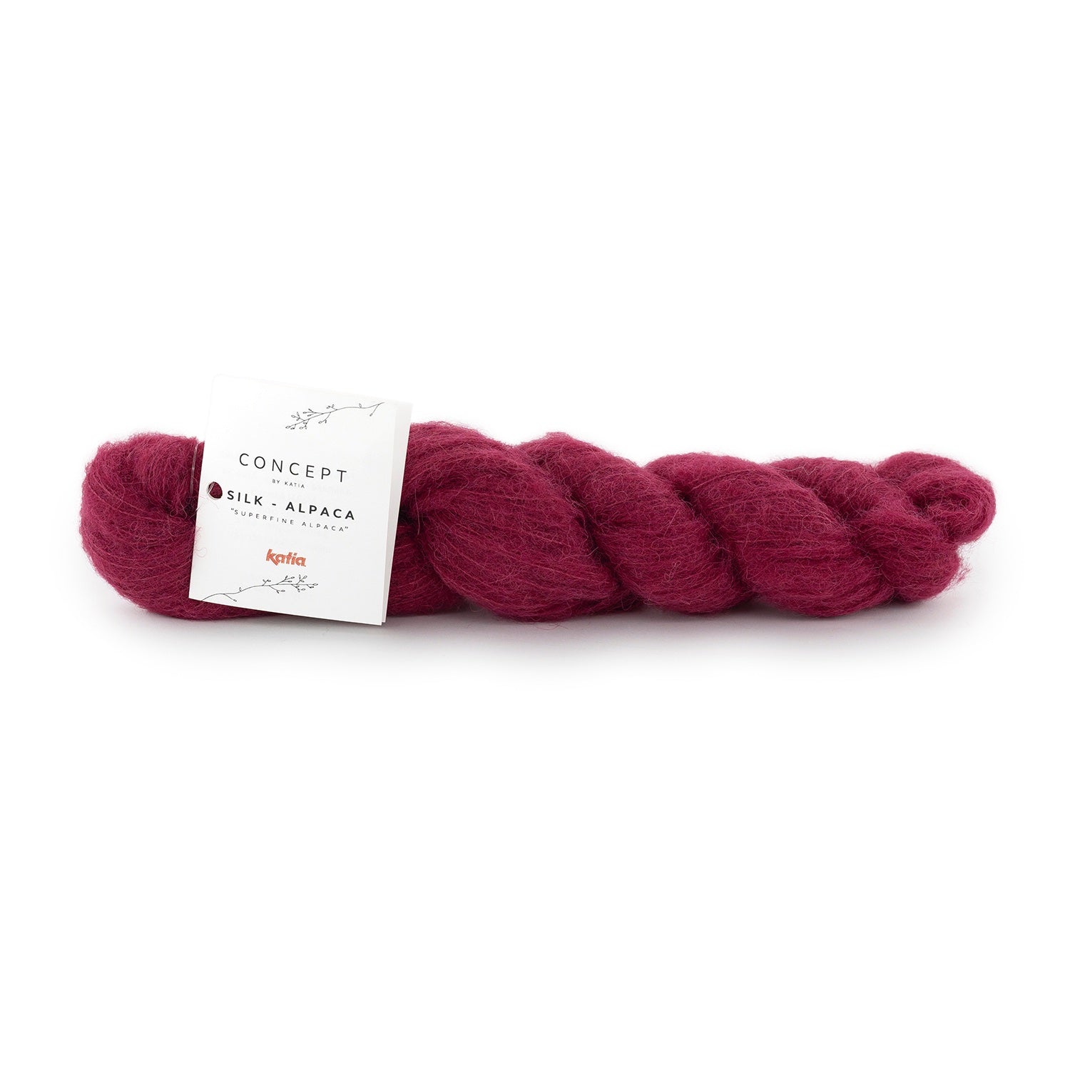 katia Silk-alpaca. 74% superfin alpaca 26% silke