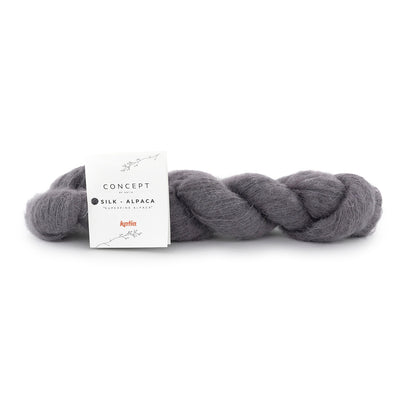 katia Silk-alpaca. 74% superfin alpaca 26% silke