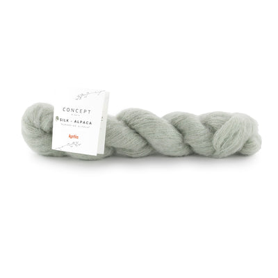katia Silk-alpaca. 74% superfin alpaca 26% silke