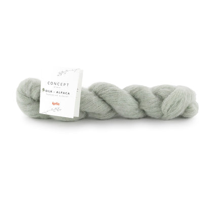 katia Silk-alpaca. 74% superfin alpaca 26% silke