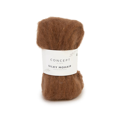 Silky Mohair  58% Mohair - 20% Merino Extrafin 11% Silke 11% Viskos