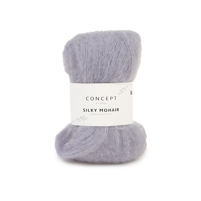 Silky Mohair  58% Mohair - 20% Merino Extrafin 11% Silke 11% Viskos