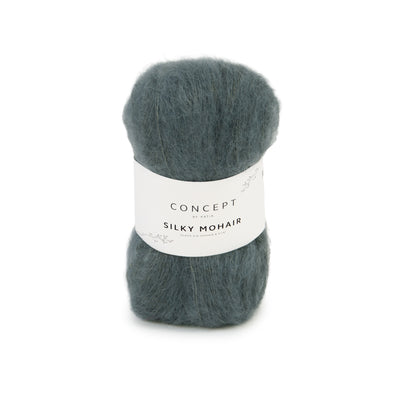 Silky Mohair  58% Mohair - 20% Merino Extrafin 11% Silke 11% Viskos