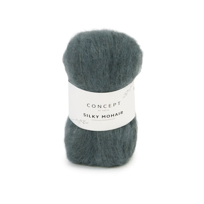 Silky Mohair  58% Mohair - 20% Merino Extrafin 11% Silke 11% Viskos
