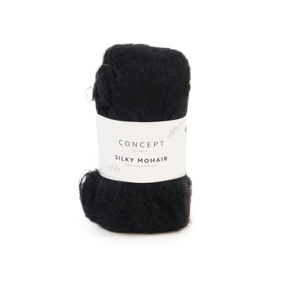 Silky Mohair  58% Mohair - 20% Merino Extrafin 11% Silke 11% Viskos