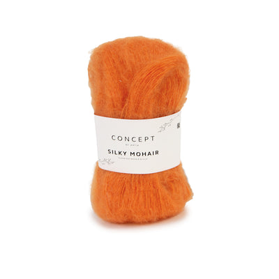Silky Mohair  58% Mohair - 20% Merino Extrafin 11% Silke 11% Viskos