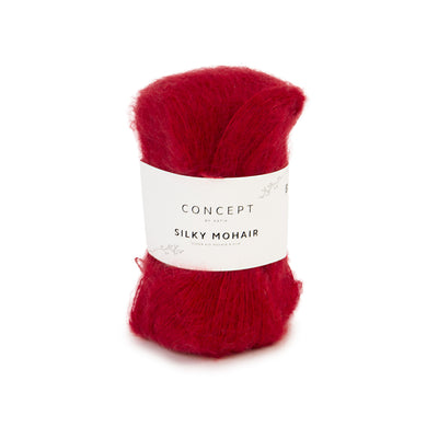 Silky Mohair  58% Mohair - 20% Merino Extrafin 11% Silke 11% Viskos