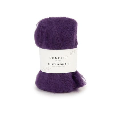 Silky Mohair  58% Mohair - 20% Merino Extrafin 11% Silke 11% Viskos
