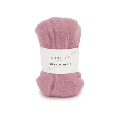 Silky Mohair  58% Mohair - 20% Merino Extrafin 11% Silke 11% Viskos