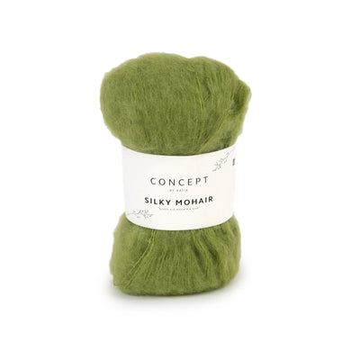 Silky Mohair  58% Mohair - 20% Merino Extrafin 11% Silke 11% Viskos