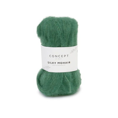 Silky Mohair  58% Mohair - 20% Merino Extrafin 11% Silke 11% Viskos