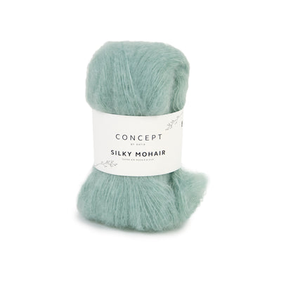 Silky Mohair  58% Mohair - 20% Merino Extrafin 11% Silke 11% Viskos