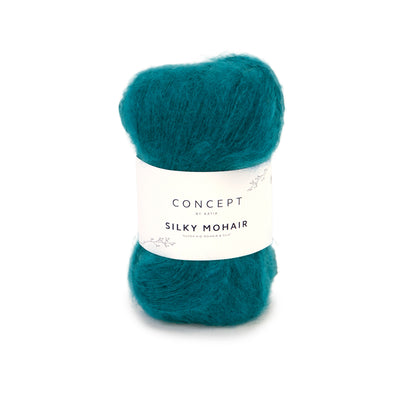 Silky Mohair  58% Mohair - 20% Merino Extrafin 11% Silke 11% Viskos